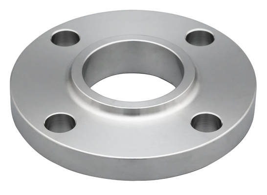 Customize tubos de aço inoxidável de ajuste de flange ANSI 304 SS deslize na flange