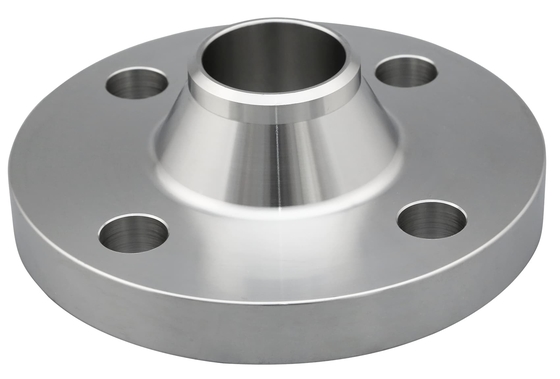 Flancos de acero inoxidable 304L 304 JIS con cara elevada y cuello de soldadura
