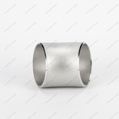 SCH10 a SCH160 Accesorios para tubos de soldadura de acero con rodadura de arena de codo de 45 grados