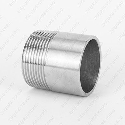 NPT, BSP, BSPT Stainless Steel Threaded Pipe Fittings Welded Welding Nipple for Chemical