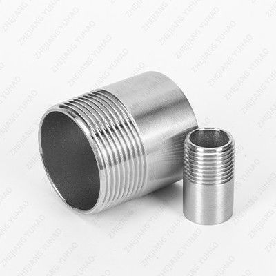 304 316 Fittings de tuberías de acero inoxidable Soldadura de pezones