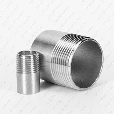 Stainless Steel Threaded Pipe Fittings Welded Welding Nipple for Chemical