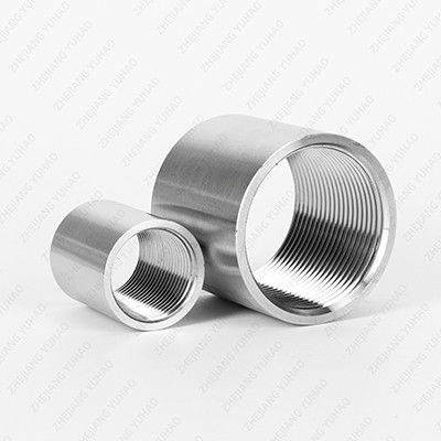 ASTM A312, ASTM A249, ASTM A269 Stainless Steel Female Thread Coupling BSPT BSPP NPT DIN G