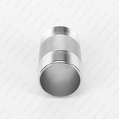 BSPT, BSPP, NPT, PS, DIN, G Stainless Steel Barrel Nipple Union Type Male SS Double Pipe Nipples