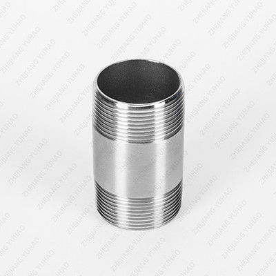 BSPT, BSPP, NPT, PS, DIN Stainless Steel Barrel Nipple Union Type Male SS Double-End Pipe Nipples
