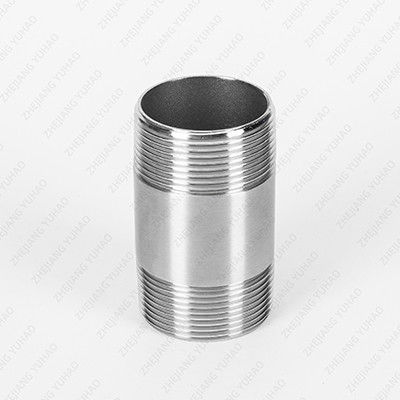 ASTM A312, ASTM A249, ASTM A269 Stainless Steel Barrel Nipple Union Type Male SS Double Pipe Nipples