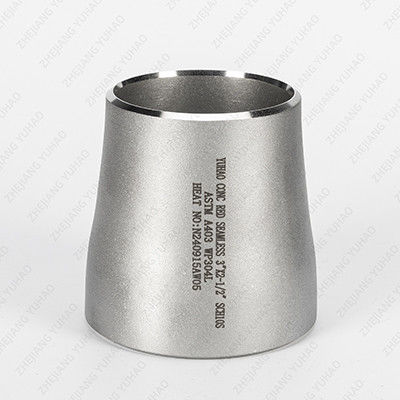 Accesorios soldados a tope de acero inoxidable DN15-DN1000 SS Reductor concéntrico