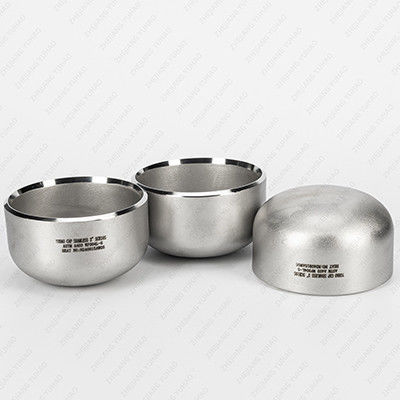 ASME B16.9 AISI 304/304L/316/316L सीमलेस स्टेनलेस स्टील बट वेल्ड एंड कैप सैनिटरी उपयोग ASME B16.9