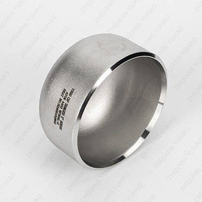 Asme B16.9 Dn15-Dn2000 304/304l Tapones de extremo de acero inoxidable redondo sin costura para tubería de petróleo