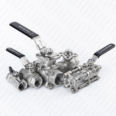 YUHAO válvulas SS personalizables de acero inoxidable para la seguridad de las estructuras de gas