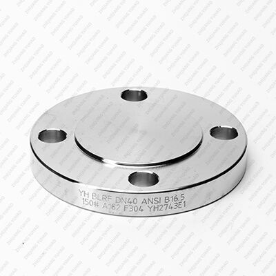 Corrosion-Resistant 304 316L Blind Stainless Steel Flanges Leak-Proof Piping Termination Closure