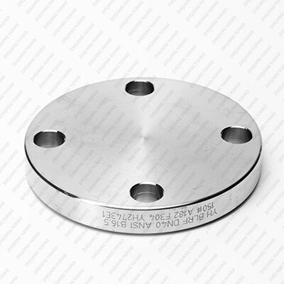 Stainless Steel Blind Flange - Quick-Disconnect Design for Piping Maintenance & Temporary Sealing